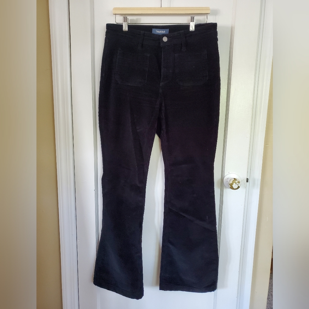 Modcloth Mariner Flared Corduroy Jeans